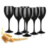 Kieliszki do wina Glasmark Czarne 300 ml komplet 6 sztuk