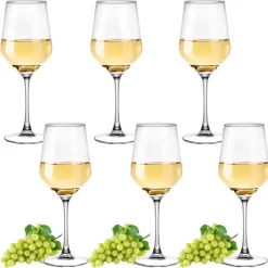 Kieliszki do wina 510 ml bezbarwne grube szkło Olbia MG Home