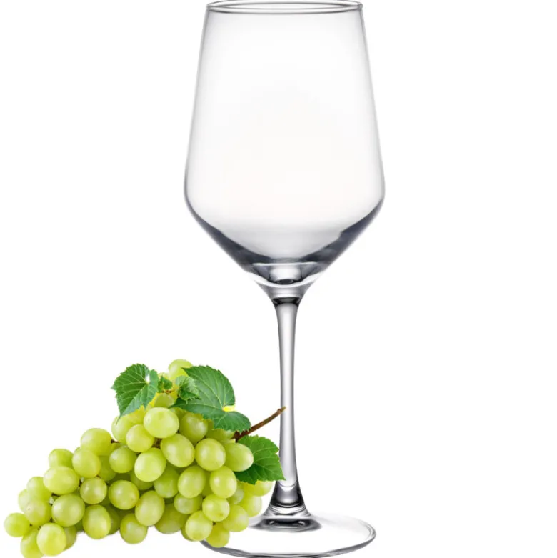 Kieliszki do wina 510 ml bezbarwne grube szkło Olbia MG Home