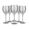 Kieliszki do wina srebrne 300 ml Glasmark komplet 6szt