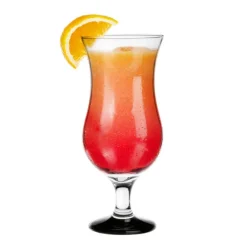 Kieliszki koktajlowe Glasmark szklanki na czarnej nóżce 420 ml zestaw 6 sztuk