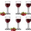 Kieliszki na nóżce 40 ml do nalewki wódki komplet 6 sztuk Glasmark