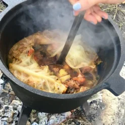 Kociołek myśliwski Zilner ZL 5507 garnek żeliwny 15 L