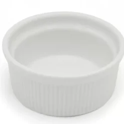 Kokilki do zapiekania 250 ml ramekin zestaw 10 sztuk salaterki miseczki pojemniki porcelanowe Brulee Tragar
