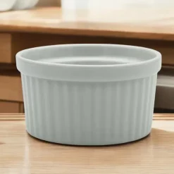 Kokilki do zapiekania 180 ml zestaw 10 sztuk salaterki miseczki pojemniki porcelanowe Brulee