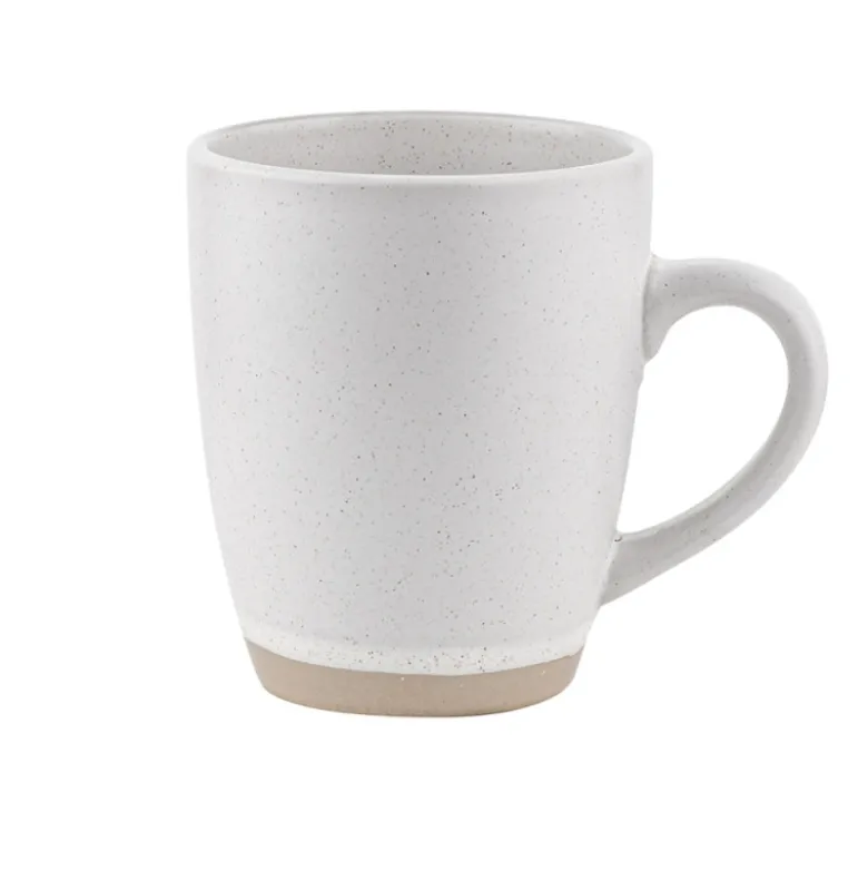 Komplet 6 kubków nakrapianych porcelanowych Florina Lila 360 ml