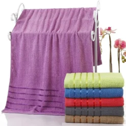 Komplet 6 ręczników kąpielowych 70x140 Cotton World bawełniane 01-6