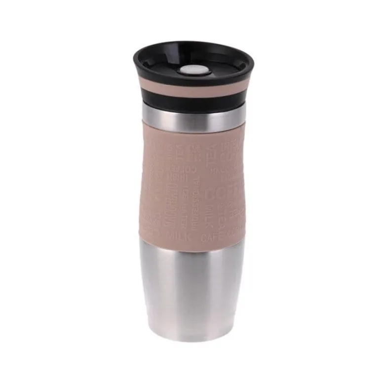 Kubek Hoffner HF 7540 termiczny termos pojemnik bidon 380 ml kremowy