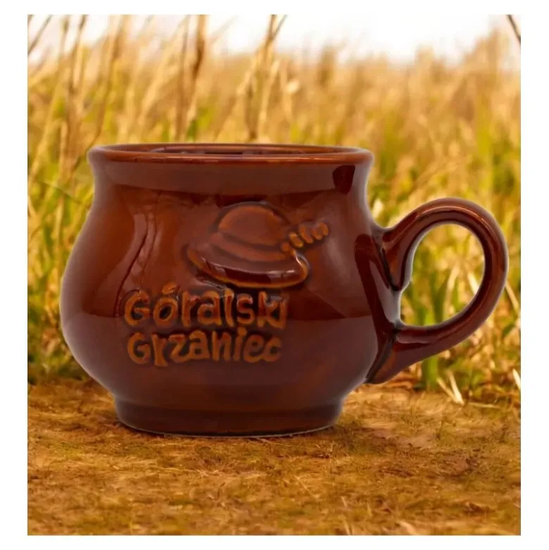 Kubek kamionkowy 300 ml na grzane wino Bella Fiore do grzańca góralski