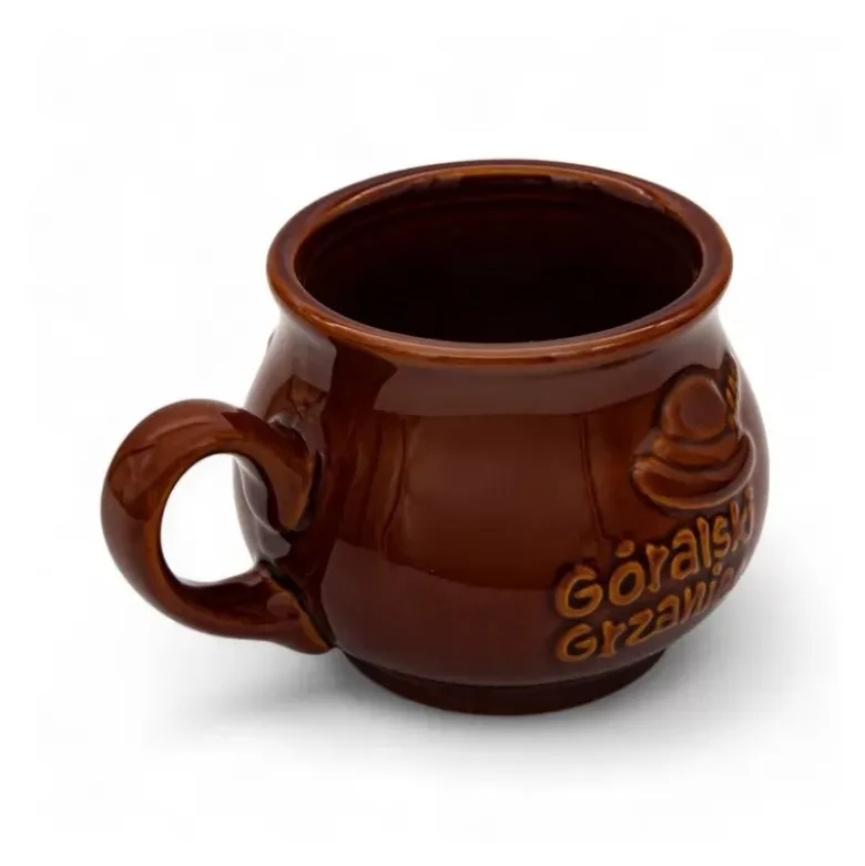Kubek kamionkowy 300 ml na grzane wino Bella Fiore do grzańca góralski