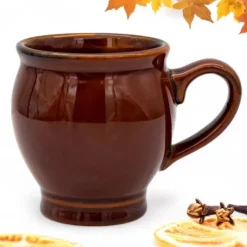 Kubek na grzane wino 250 ml Kubek kamionkowy do grzańca góralski BC03