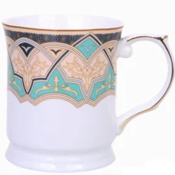 Kubek porcelanowy 400 ml z ozdobnym pudełkiem Hoffman Elegance HF-114