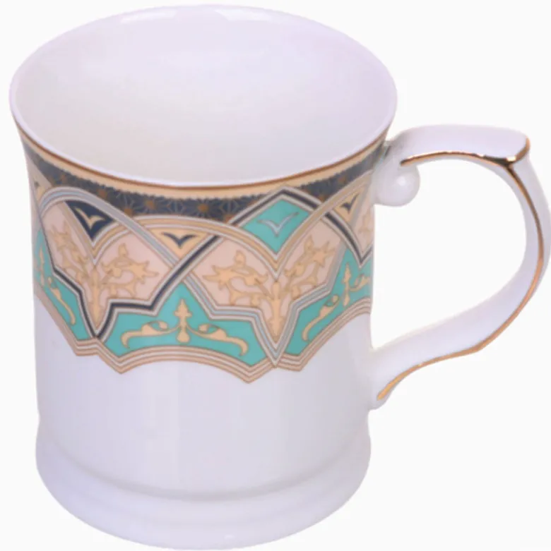Kubek porcelanowy 400 ml z ozdobnym pudełkiem Hoffman Elegance HF-114