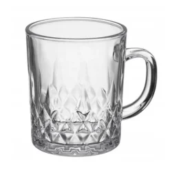 Kubek przezroczysty szklanka Galicja Dublin 240 ml zestaw 6 szklanek