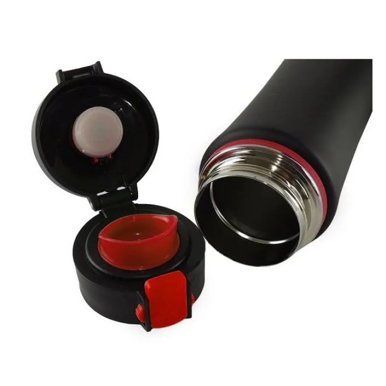 Kubek termiczny Klausberg KB 7103 termos czerwony pojemnik bidon 480 ml