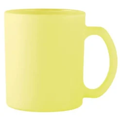 Kubki ceramiczne Glasmark Sonia 300 ml żółty matowy zestaw 6 kubków