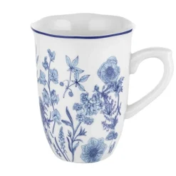 Kubki porcelanowe 380 ml komplet 6 kubków Colette Florina