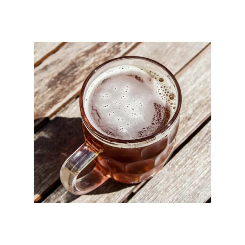 Kufle do piwa Florina Beer 550 ml z uchem szklany zestaw 6 sztuk
