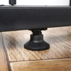 Kwietnik metalowy 80 cm czarny 4-poziomowy stojak na kwiaty i dekoracje Vilde