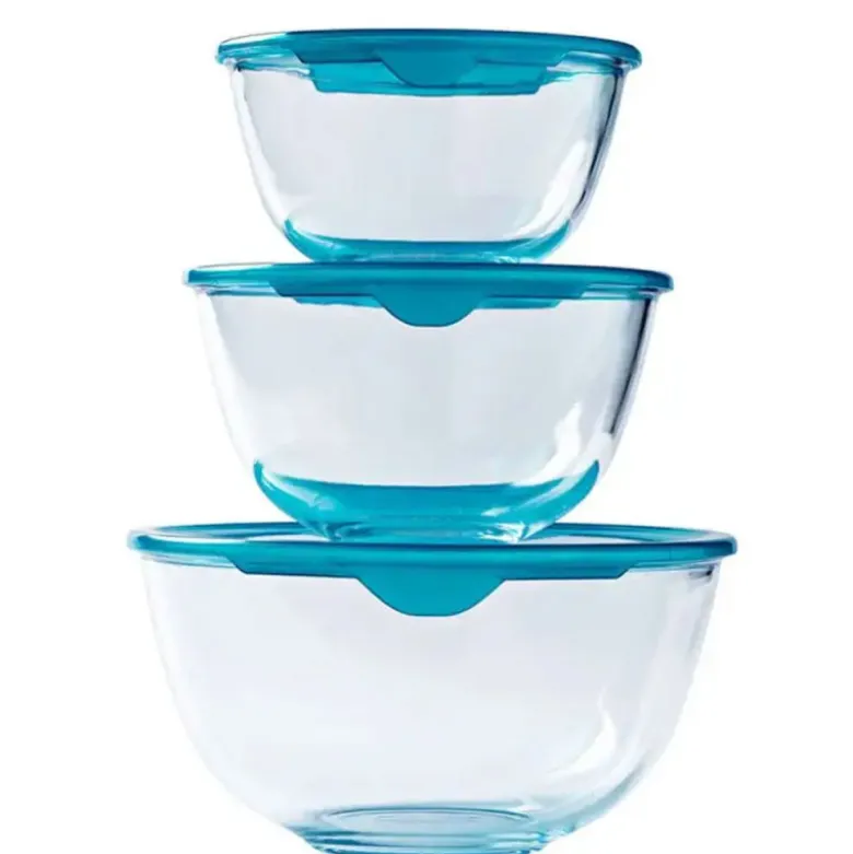 Miska żaroodporna 700 ml salaterka 15 cm naczynie z pokrywką Cook&Enjoy Pyrex 178 P