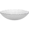 Miska szklana 25 cm salaterka ryflowana Florentyna