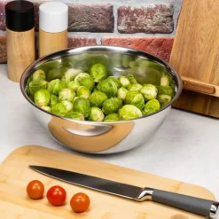 Miska ze stali nierdzewnej 20 cm Galicja 9398 metalowa