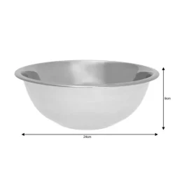 Miska ze stali nierdzewnej Kinghoff KH 1229 metalowa