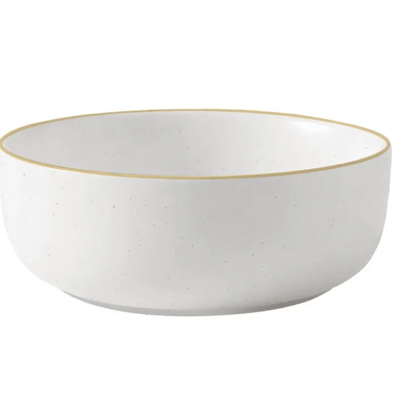 Miski porcelanowe 780 ml MG Home Artena nakrapiane salaterki zestaw 4 sztuki