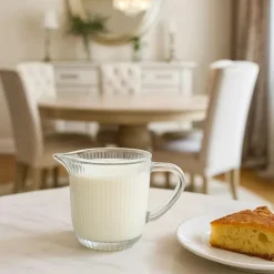 Mlecznik szklany 200 ml dzbanuszek mały na mleko śmietankę Altom Design Selena