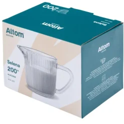 Mlecznik szklany 200 ml dzbanuszek mały na mleko śmietankę Altom Design Selena