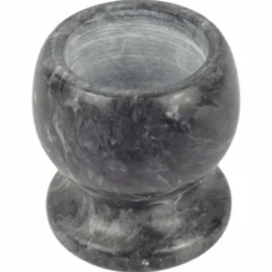 Moździeż kuchenny granitowy tłuczek do przypraw mały szary Krisberg KR-011