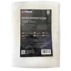 Moskitiera na drzwi siatka magnetyczna biała Tragar 100x220cm