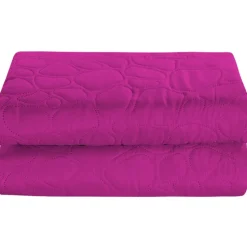 Narzuta na łóżko pikowana 170x210 cm Cotton World fuksja 2664