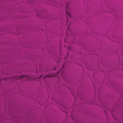 Narzuta na łóżko pikowana 170x210 cm Cotton World fuksja 2664