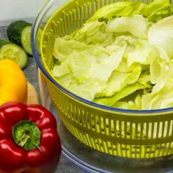 Osuszacz do sałaty Kinghoff KH 6113 ociekacz cedzak sitko plastikowe