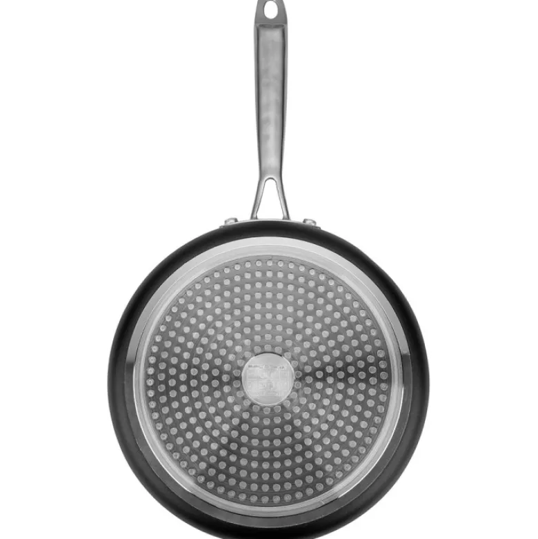 Patelnia aluminiowa głęboka na indukcję i gaz Florina Stix czarna aluminium 24 cm 2,5 l