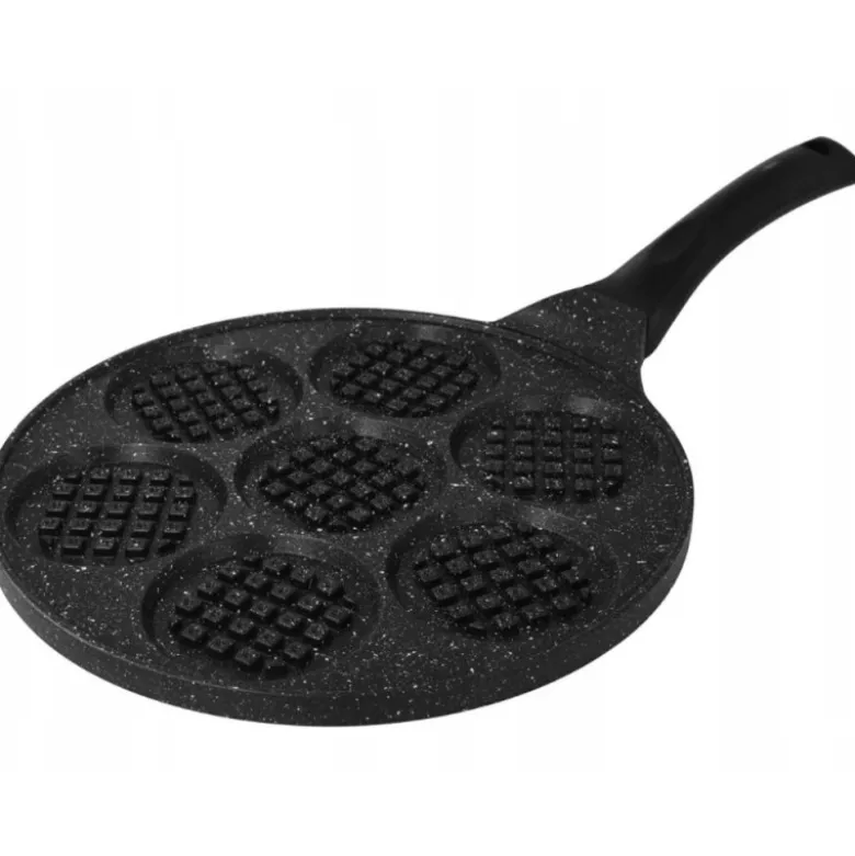 Patelnia do mini gofrów placków jajek 26 cm pancakes aluminiowa indukcja gaz Zilner ZL 2416