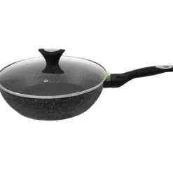 Patelnia głęboka z pokrywką Klausberg KB 7296 Granitowa indukcyjna 28 cm