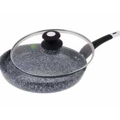 Patelnia granitowa 30 cm indukcja Edenberg EB 9169 ceramiczna