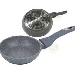 Patelnia granitowa Klausberg KB 7305 indukcja szara 16 cm