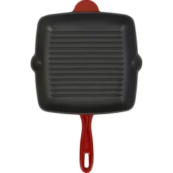 Patelnia grillowa żeliwna 26 cm z powłoką emaliowaną MG Home Immortale