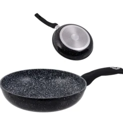 Patelnia Hoffner HF 2024 Marmurowa INDUKCJA GRANITOWA 24 cm