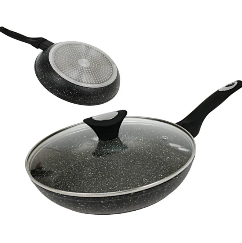 Patelnia Klausberg KB 7037 - 20 cm Ceramiczna Indukcja Granitowa