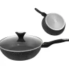 Patelnia Klausberg KB 7295 Granitowa indukcyjna z pokrywką 24 cm