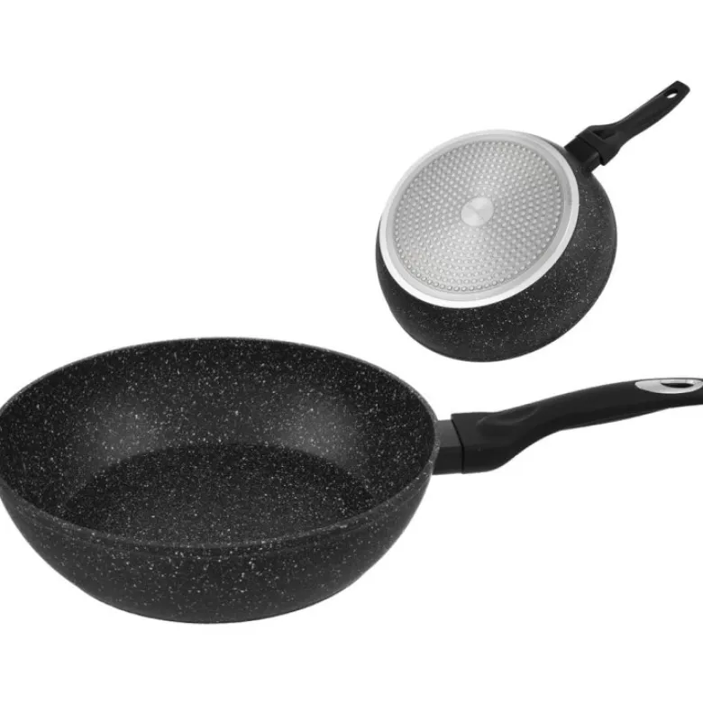 Patelnia Klausberg KB 7288 Granitowa indukcyjna nieprzywierająca powłoka 16 cm