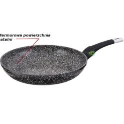Patelnia Marmurowa Hoffman HF 3030GS 30 cm INDUKCJA