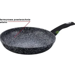 Patelnia Marmurowa Hoffner HF 2020GS 20 cm INDUKCJA