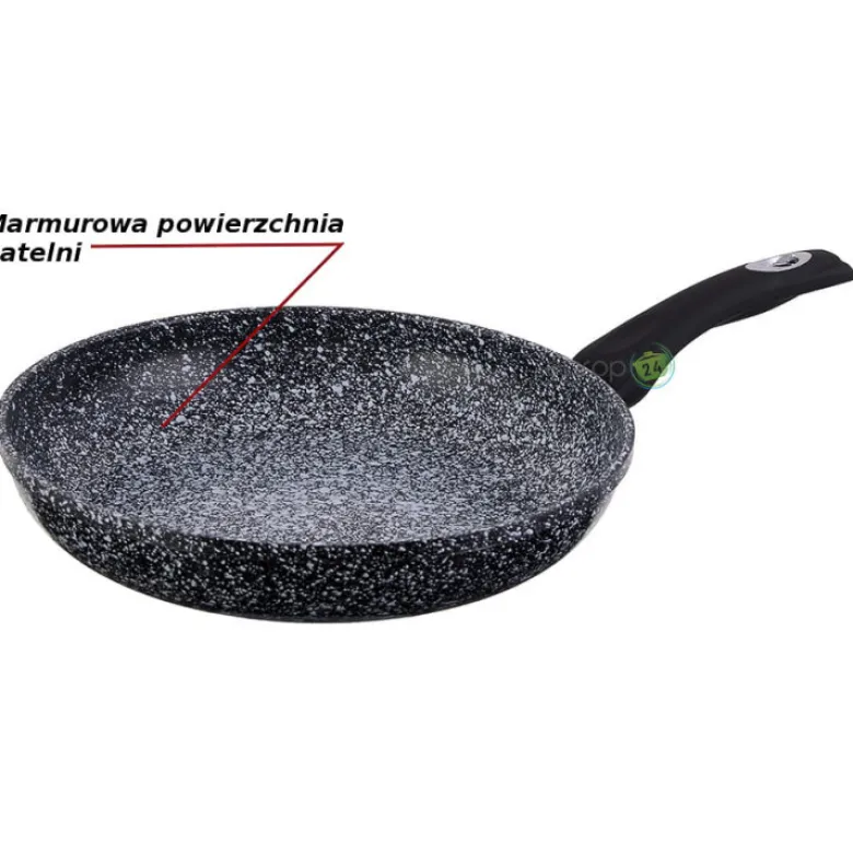 Patelnia Marmurowa Hoffner HF 2020GS 20 cm INDUKCJA