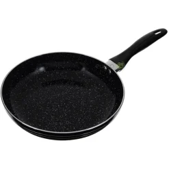 Patelnia na indukcję Edenberg EB 765 - 22cm MARMUR + pokrywka