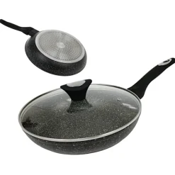 Patelnia na indukcję Klausberg KB 7038 - 22 cm Ceramiczna Granitowa